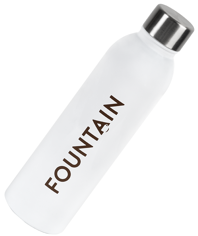 Bouteille Isotherme Blanche